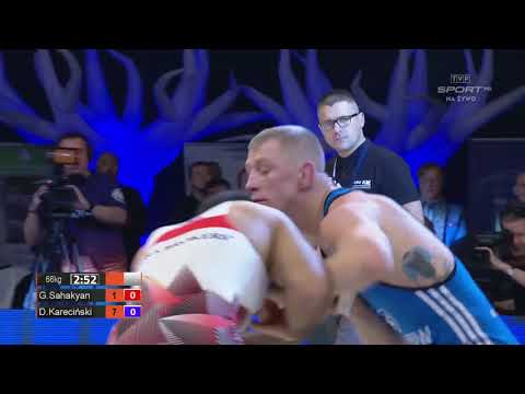 GR 66 kg: G. Sahakyan VS D. Kareciński #3/9