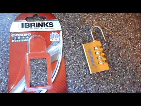 Brinks combo lock review