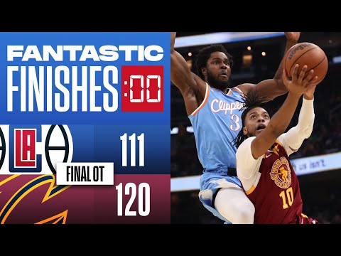 Final 2:10 WILD OT ENDING Cavaliers vs Clippers 🍿🍿