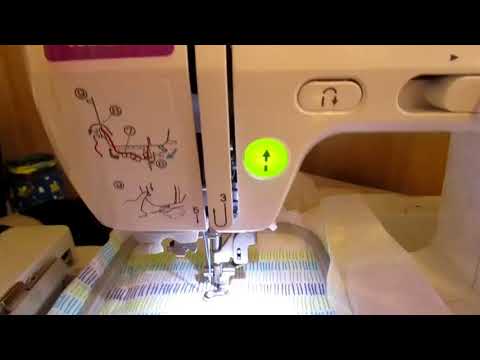 HOW TO USE SE400 SEWING MACHINE FOR EMBROIDERY