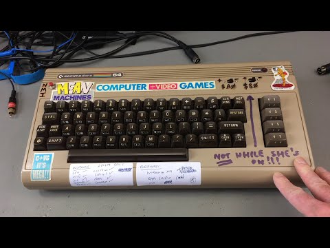 Surprise C64 Donation & Repair
