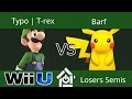 THGW 11 29 2016 Typo T Rex Luigi Vs Barf Pikachu Smash 4 Losers Semis