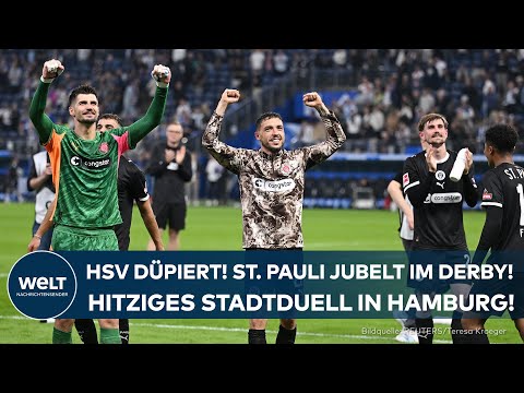 BUNDESLIGA: Sieg im Stadtderby - St. Pauli düpiert den Hamburger SV
