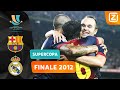 TERUGKIJKEN: GOUDEN COMBINATIE TUSSEN XAVI EN INIESTA ?✨ | Barcelona vs Real Madrid | Supercopa 2012