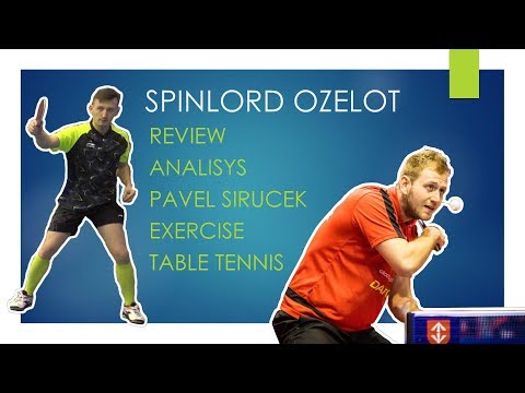 Spinlord Ozelot | review | Analysis Pavel Sirucek | #tabletennisexeperts