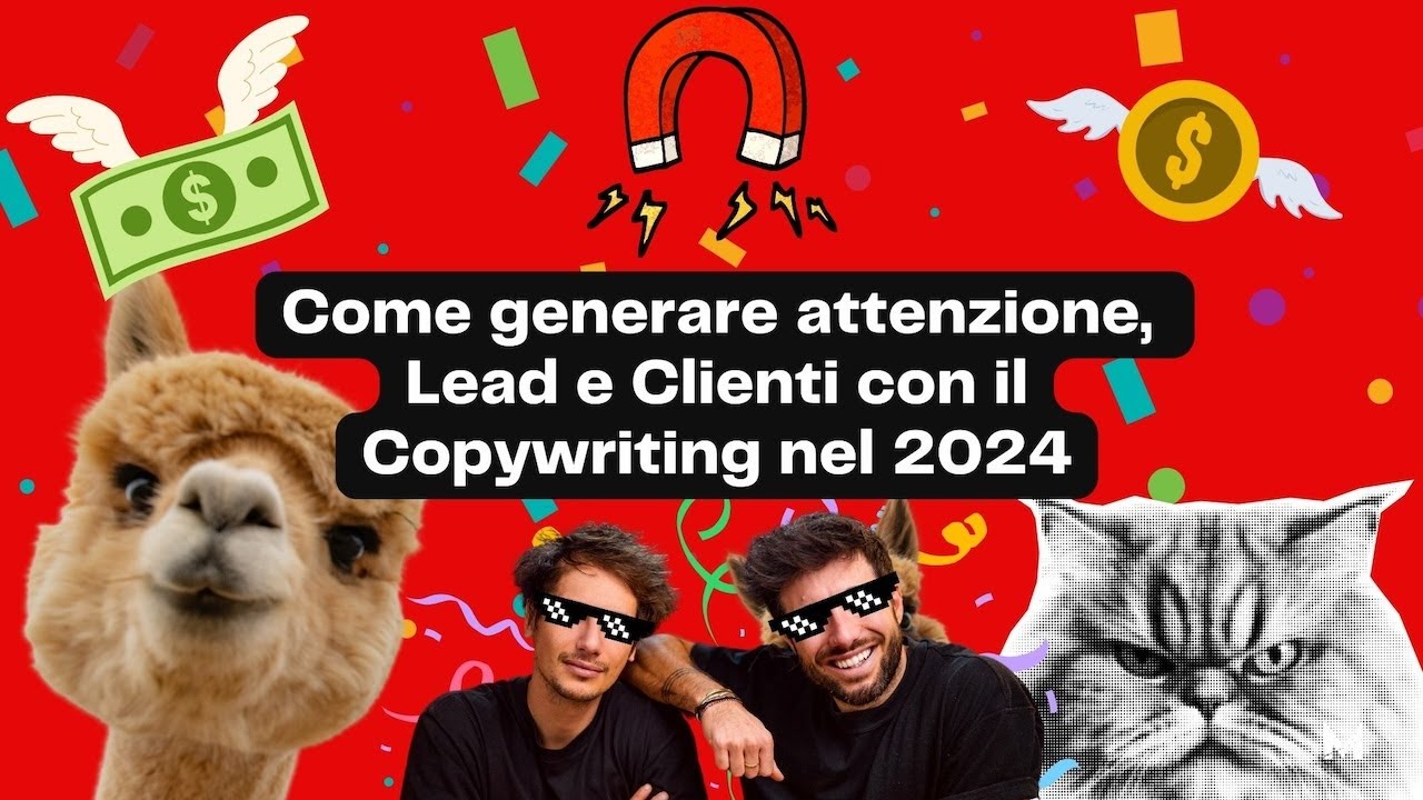 LIVE WORKSHOP: Strategie di Copywriting per acquisire Clienti nel 2024