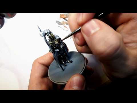 Kingdom Death: Monster painting guide 2 - How to paint cold gold