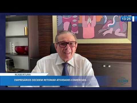 EmpresaÌrios decidem retomar atividades comerciais (27 05 20)