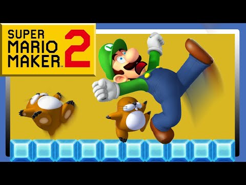 Green man gets doinked on ice - Expert - SMM2