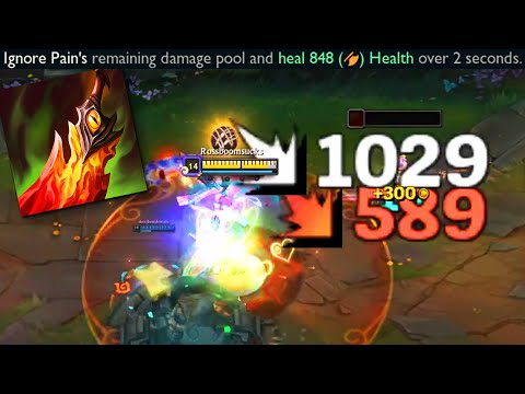 The new Death's Dance lets you heal to full whilst doing this much damage