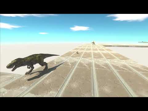 Escape from Alien Spinosaurus!Animal Revolt Battle Simulator
