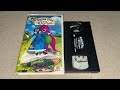 Opening And Closing To Barney S Rhyme Time Rhythm 2000 VHS
