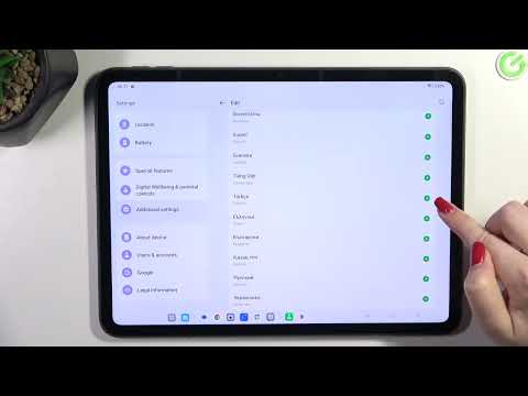 How to Change System Language on OPPO Pad Neo