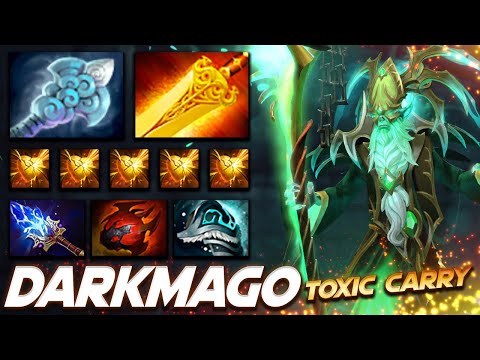 Darkmago Necrophos Toxic Carry - Dota 2 Pro Gameplay [Watch & Learn]