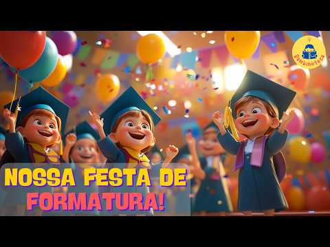 Música Infantil Animada: Nossa Festa de Formatura!