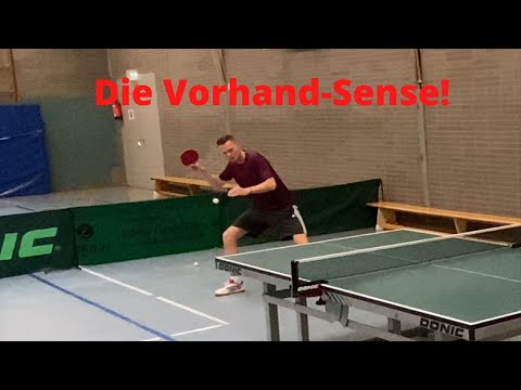 Geniale Übung zum Wechsel von Rückhandabwehr mit Noppe zur Vorhandsense mit glattem Belag!!! 🏓