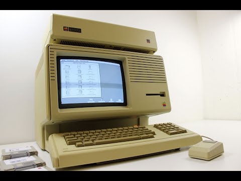Apple Lisa 2/5 Dualboot full demo - this Lisa is for sale