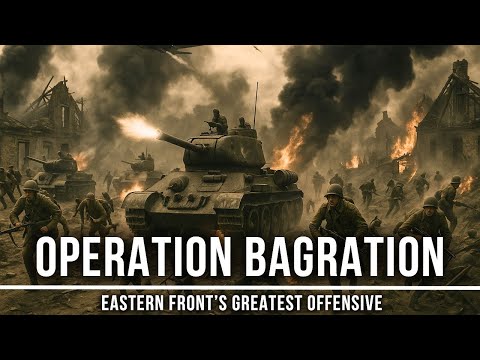 Fall Asleep To | The ENTIRE History of Operation Bagration | Eastern Front | WW2 War Documentary