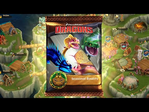 The next seasonal bounty Pack | Dragons Rise of Berk #098