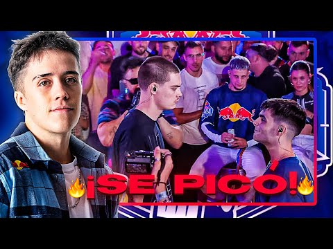 GAZIR reacciona a NAVAS vs FORCE y vs MR. EGO en RED BULL BATALLA 🐓