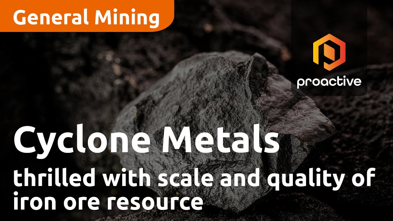 Cyclone Metals thrilled with scale and quality of Block 103 iron ore resource