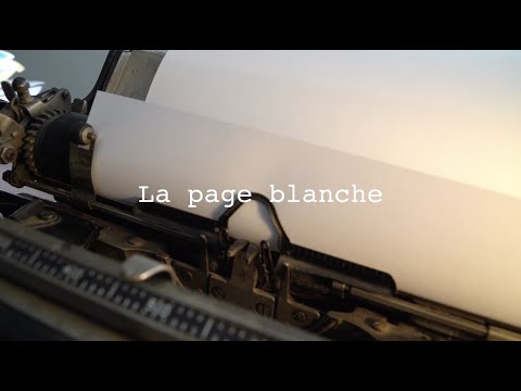 La page blanche