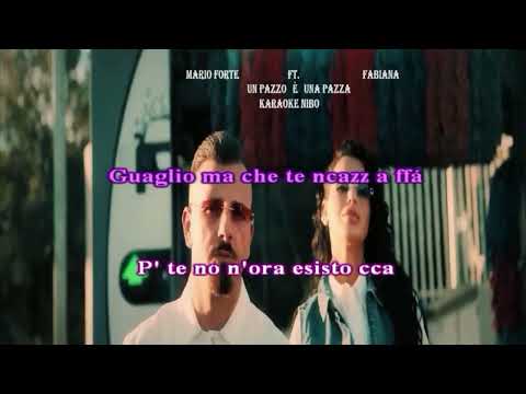 Mario Forte ft.   Fabiana - Un pazzo e una pazza - karaoke nibo