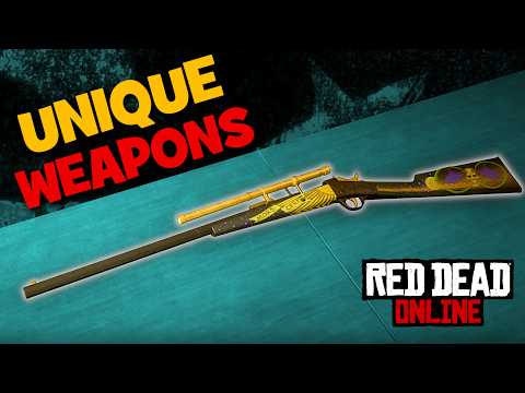ALL Unique Weapons and Weapon Variants in Red Dead Online
