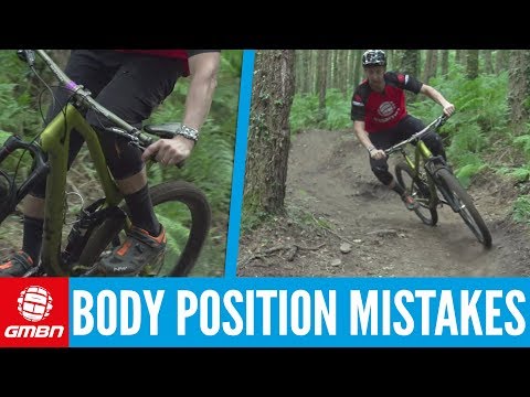 Top 5 Beginner Body Position Mistakes | Mountain Biking 101
