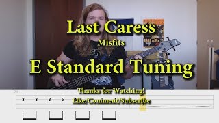 Last Caress - Misfits (Bass Cover with Tabs)