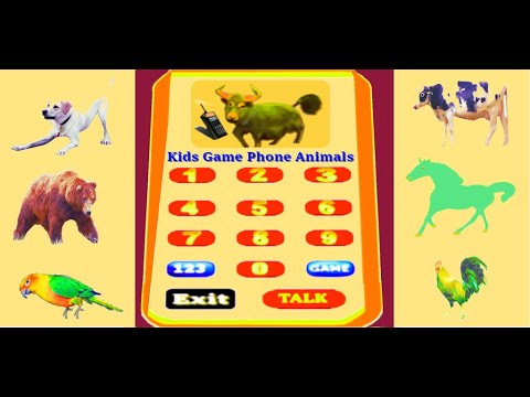 Kids Game: Phone Animals Video