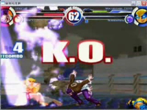 Evil Kyo & Iori Orochi Vs Super Ken & Evil Ryu