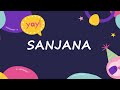 Happy Birthday to Sanjana - Birthday Wish From Birthday Bash