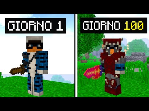 SOPRAVVIVO 100 GIORNI NEL MONDO PIÙ DIFFICILE DI MINECRAFT - KENDAL