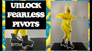9 drills to pivot front to back on skates