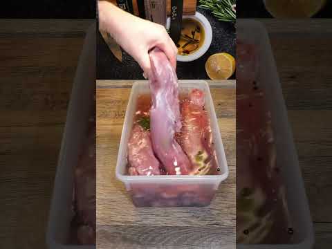 #borniak #smoking #recipe #pork fillet