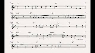 Louis Armstrong sings and plays: C&#39;est Si Bon. Transcribed by Serge Le Goueff.