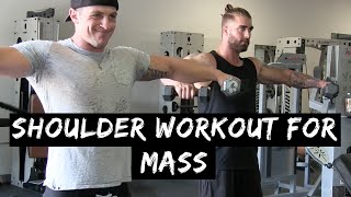 Shoulder Workout for Mass - Full Routine