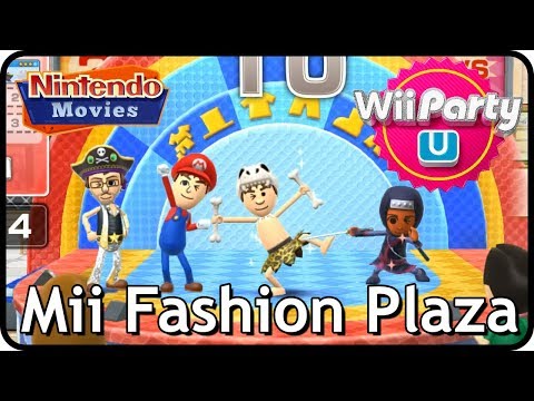 Wii Party U - Mii Fashion Plaza Mario/Ninja/Pirate/Caveman outfits (Master Difficulty)