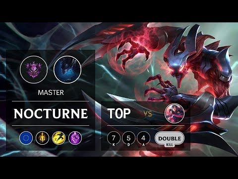 Nocturne Top vs Irelia - EUW Master Patch 9.9
