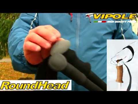 Треккинговые палки Vipole Super HSA QL EVA RH Green