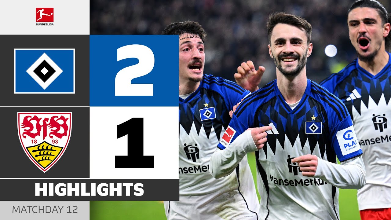 Hamburger SV vs VfB Stuttgart Highlights
