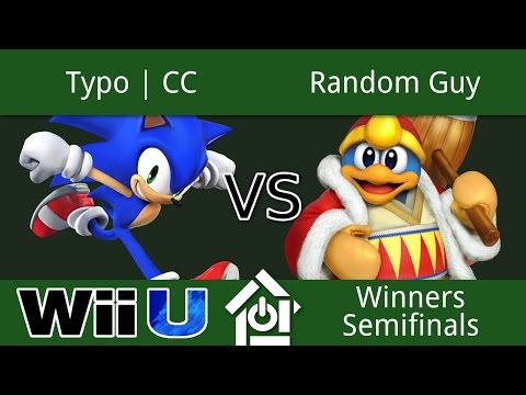 H&V Weekly 8-2 - Typo | CC (Sonic) vs Random Guy (De De De) - Smash 4 Winners Semifinals