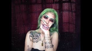 Joker Suicide Squad Makeup Tutorial