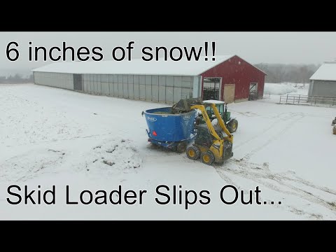Mixing Feed In Snow Storm
