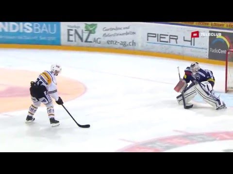 Penalty shot Fredrik Petterson EV Zug - HC Lugano Playoffs 2016