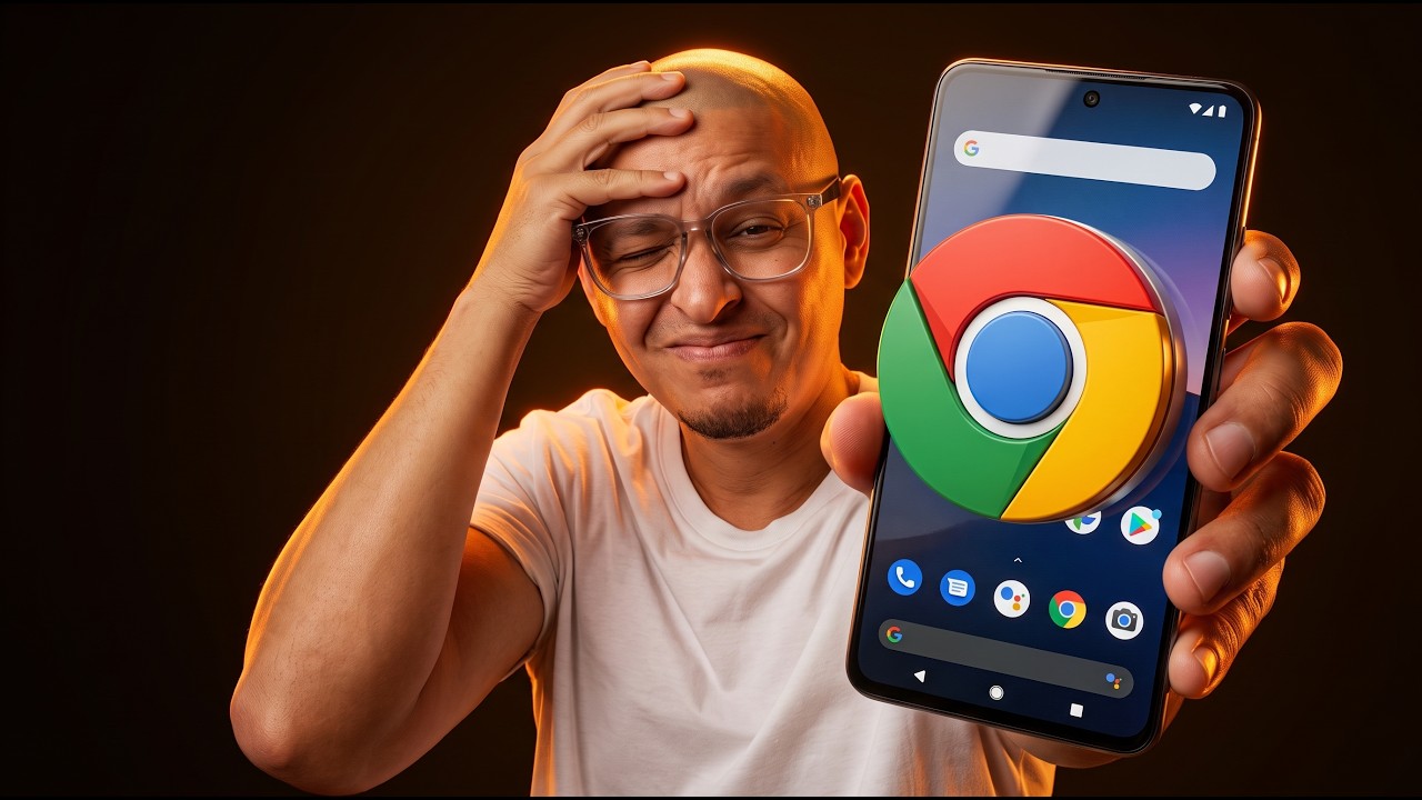 Se você usa GOOGLE CHROME no smartphone, está vacilando feio!!