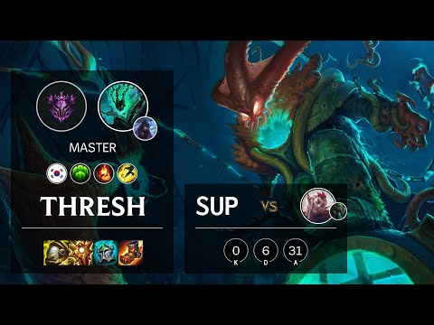 Thresh Support vs Rakan - KR Master Patch 11.18