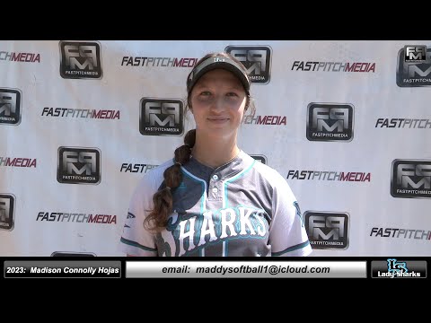 2023 Madison Connolly Hojas 4.0 GPA Shortstop & Pitcher Softball Skills Video -San Jose Lady Sharks