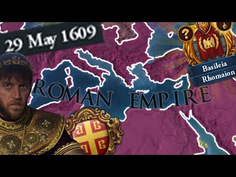 I restored the ROMAN EMPIRE as BYZANTIUM in the new EU4 DLC